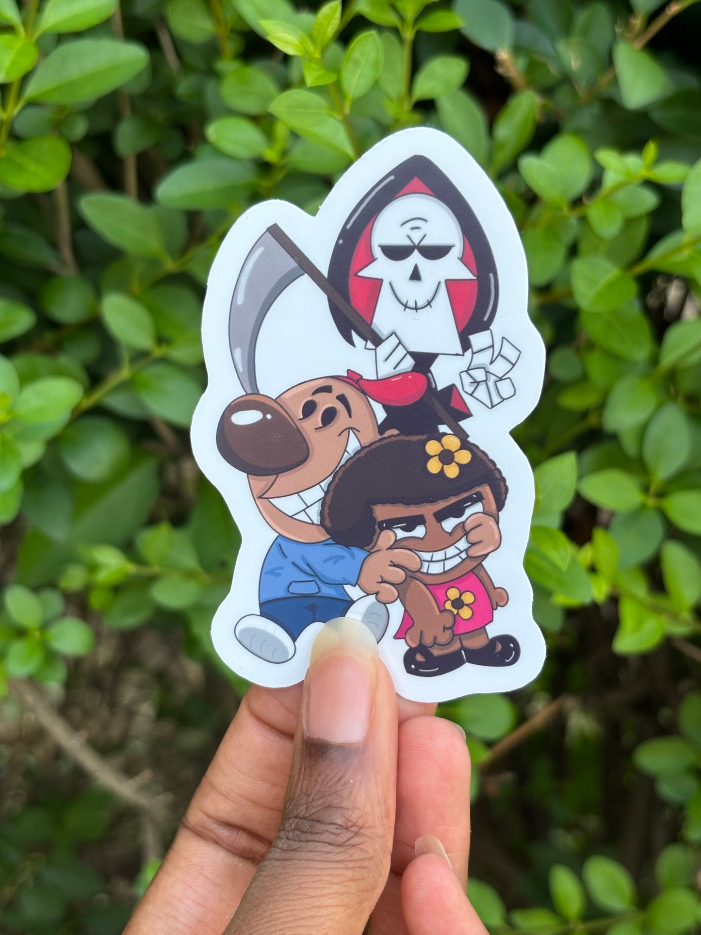 Billy & Mandy Inspired Sticker