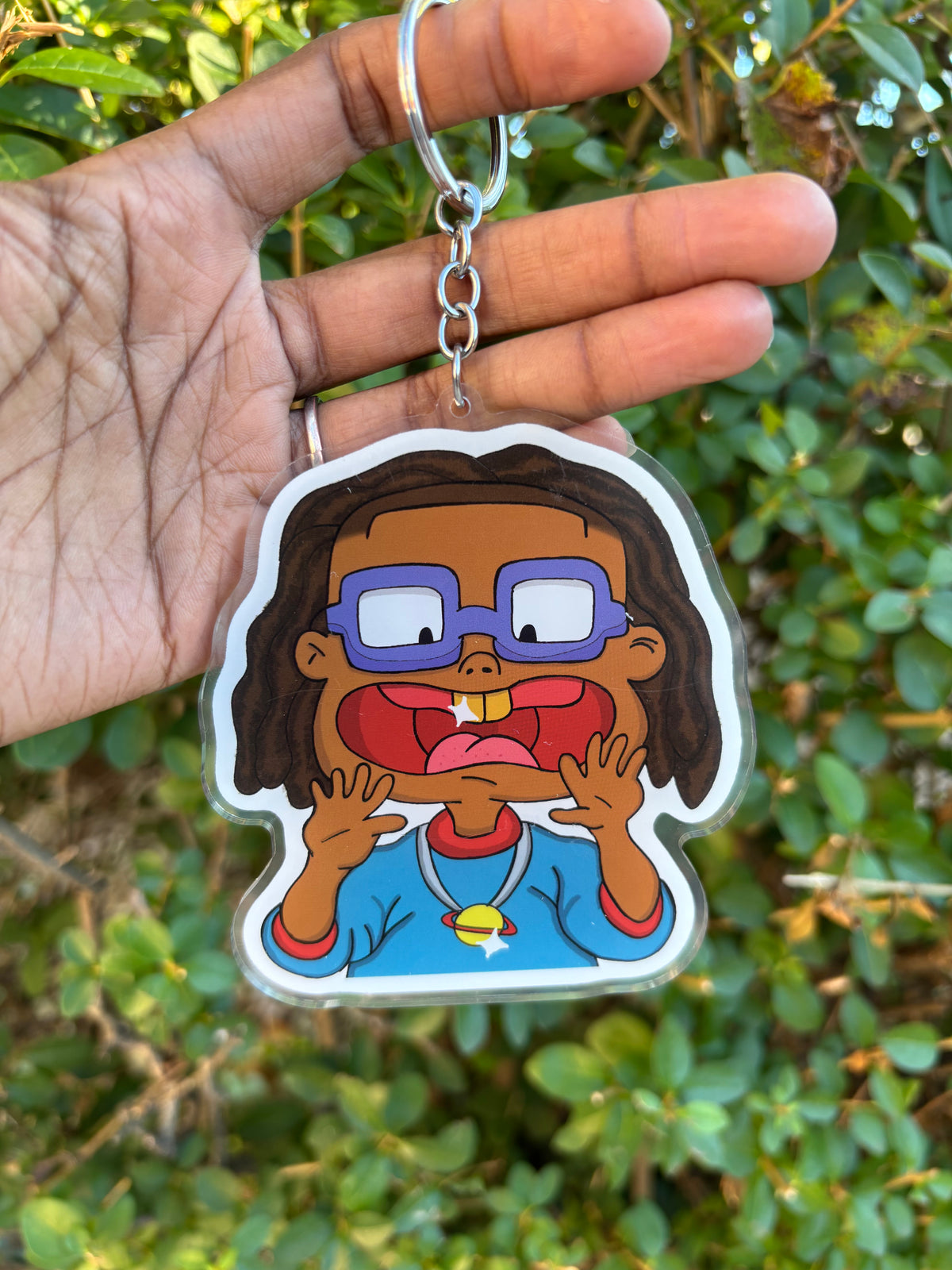 Chuckie Inspired Keychain/Bag Charm