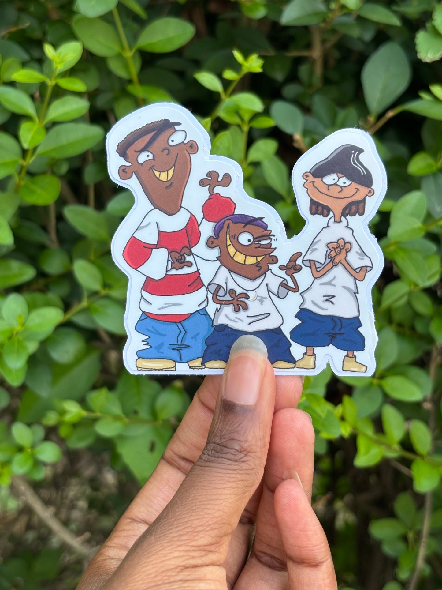 Ed, Edd, n Eddy Inspired Sticker