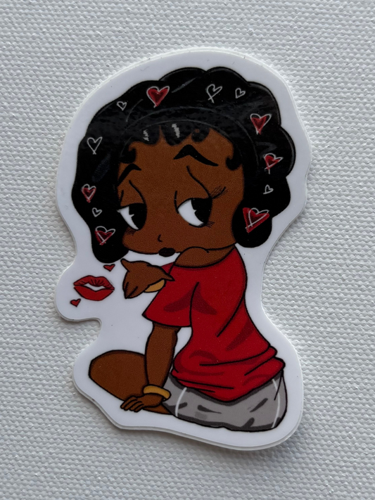 Bonnet Boop Sticker