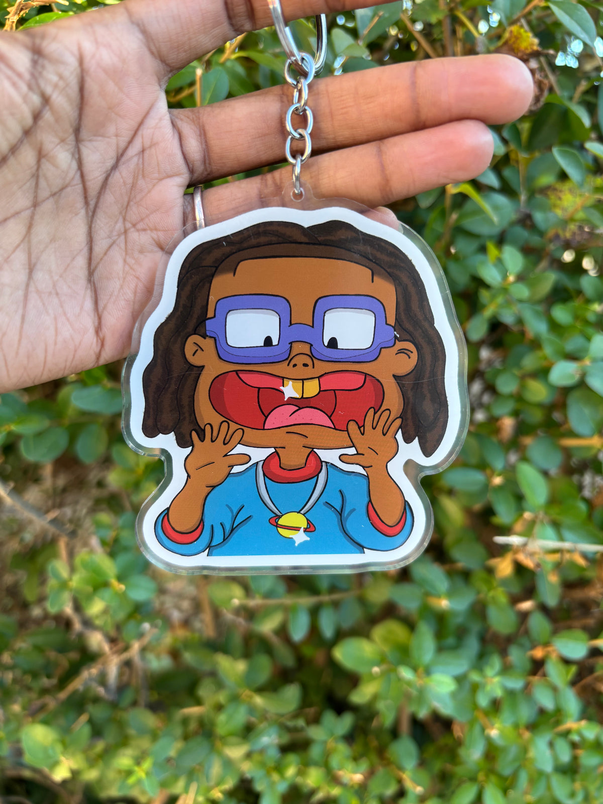 Chuckie Inspired Keychain/Bag Charm