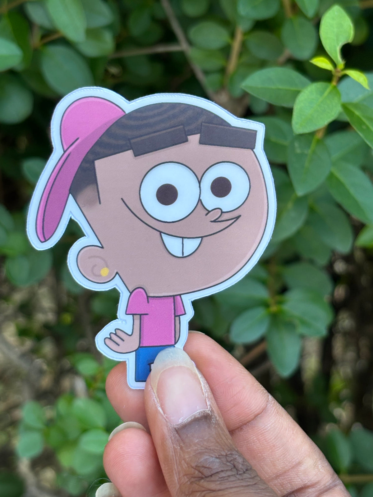 Timmy Turner Inspired Sticker