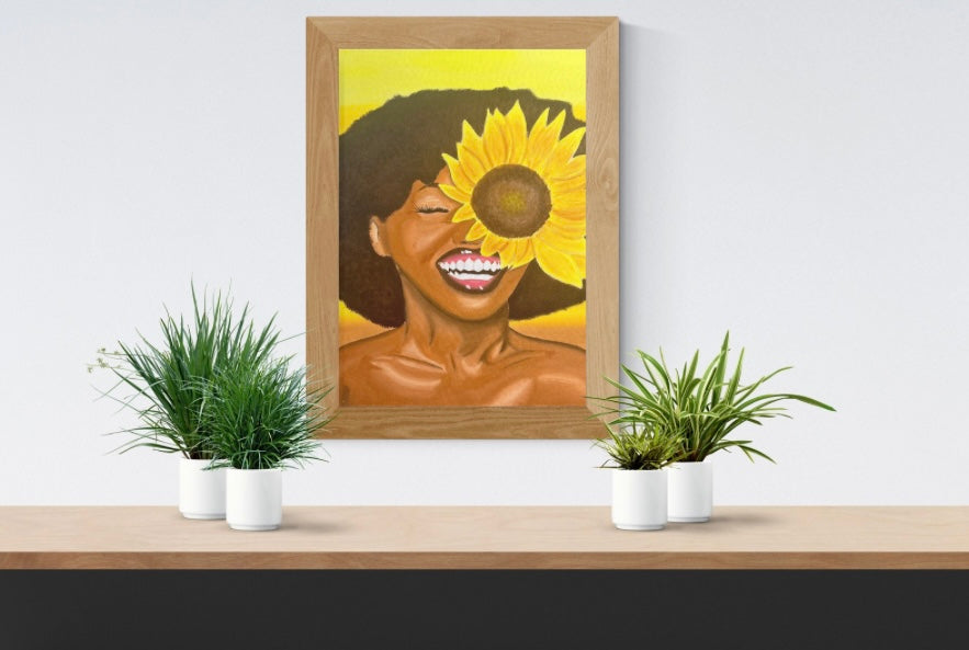 Sunflower Print