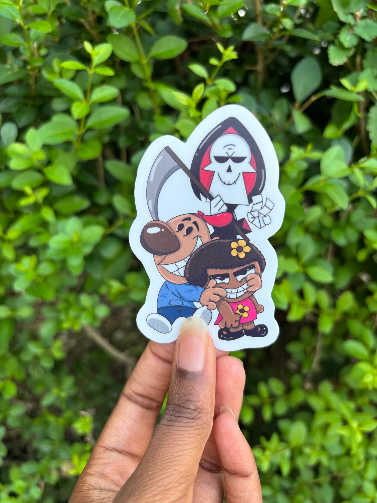 Billy & Mandy Inspired Sticker