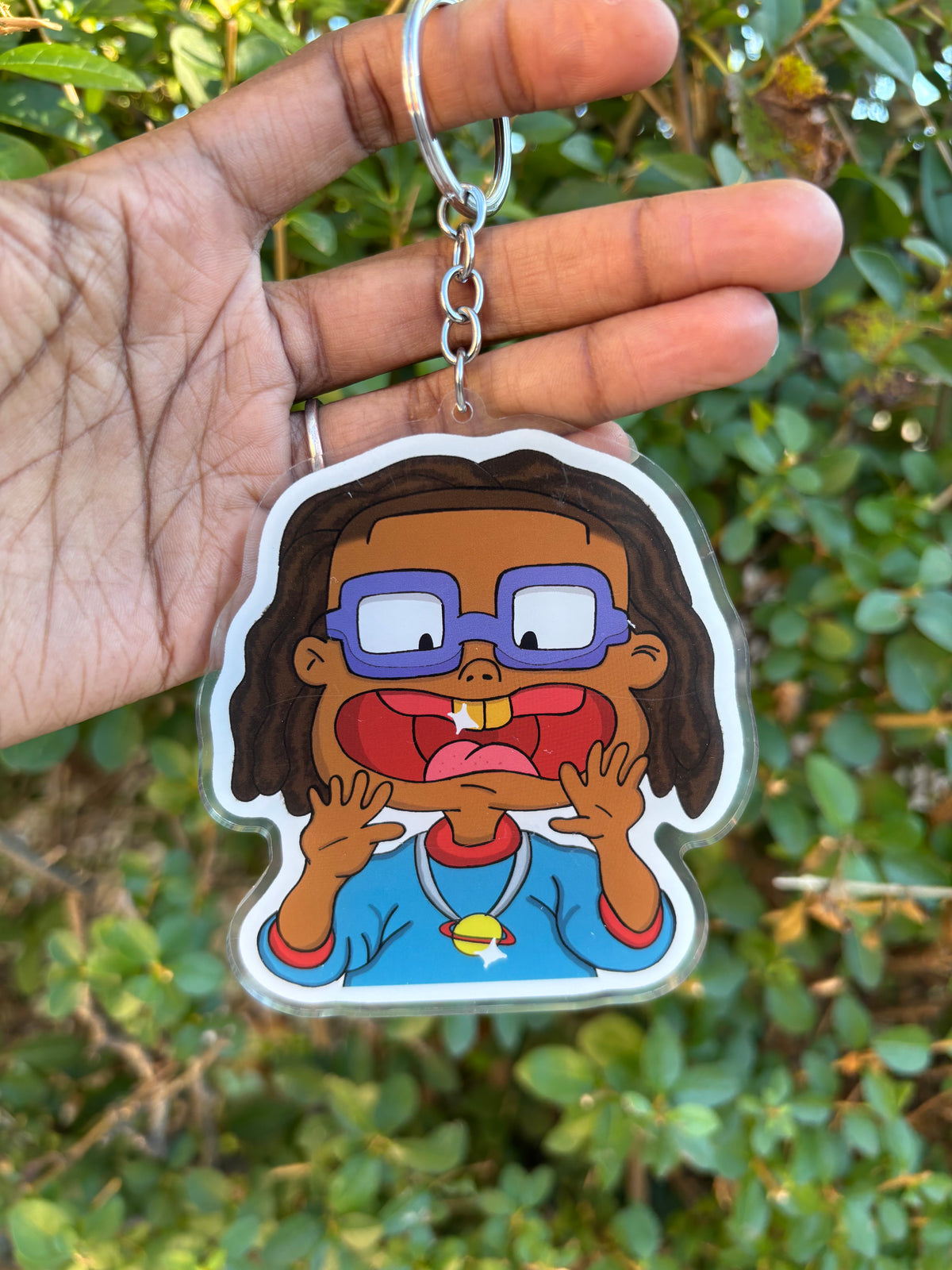 Chuckie Inspired Keychain/Bag Charm