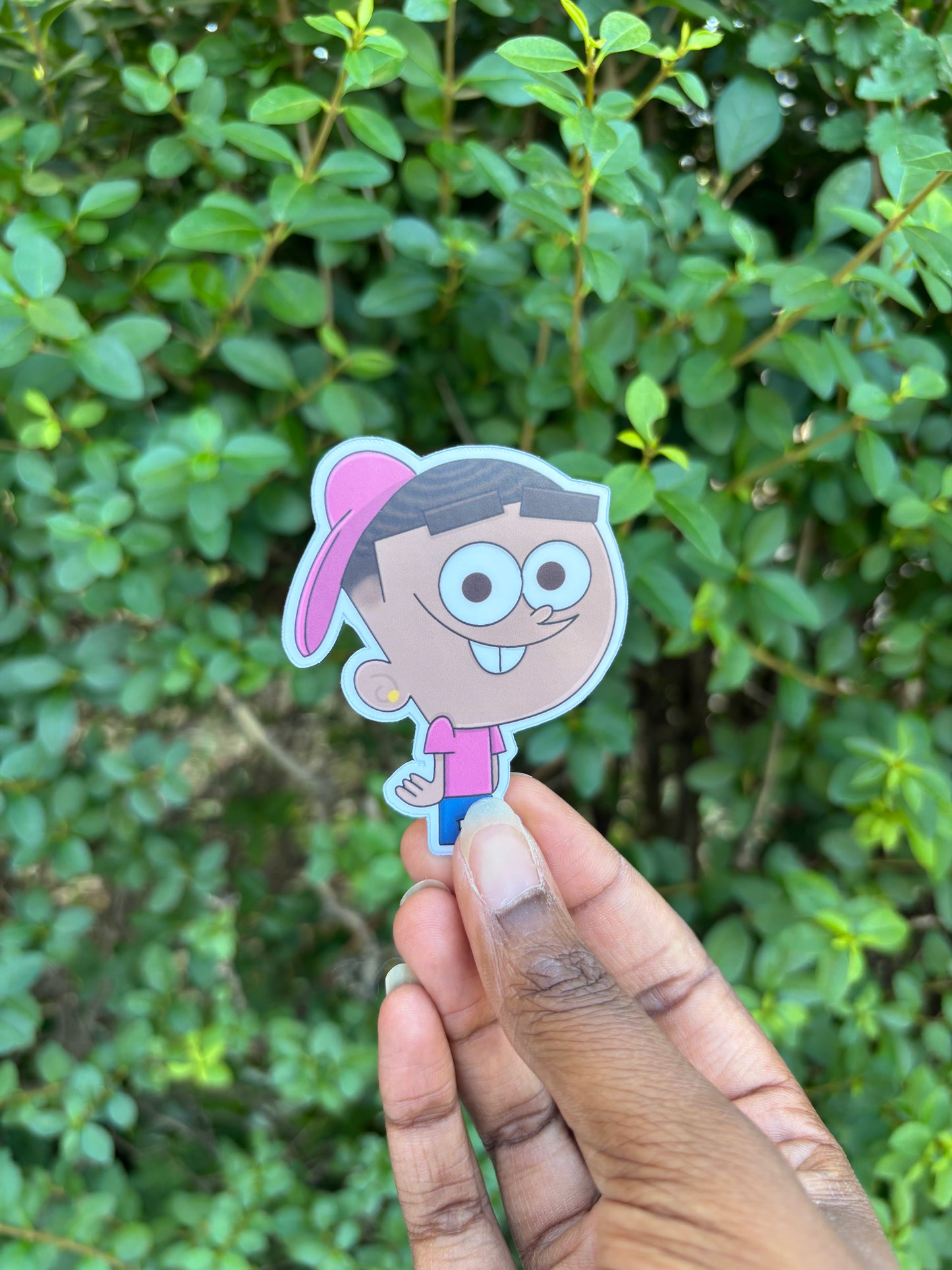 Timmy Turner Inspired Sticker