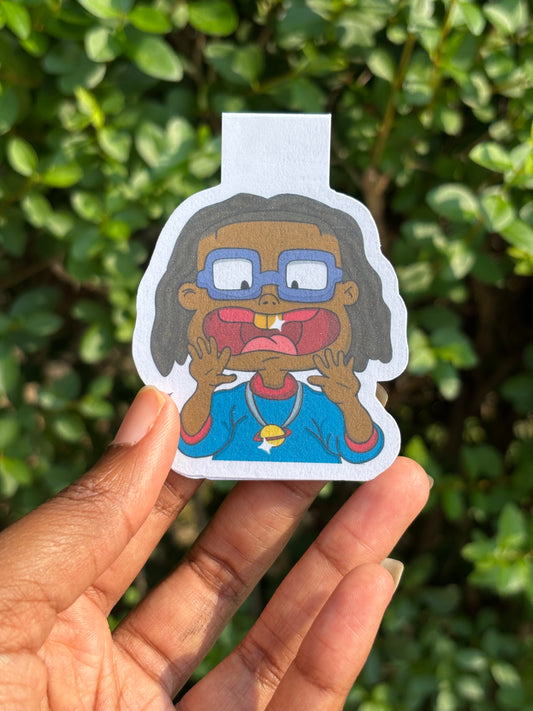Chuckie Inspired Magnetic Bookmark